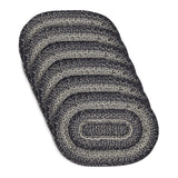 Farmstead Black Braided Placemat - Set of 6