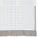 Farmstead Black Patchwork Valance-Lange General Store