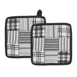 Farmstead Black Pot Holder Set of 2-Lange General Store