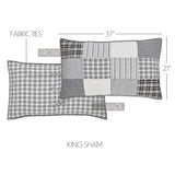 Farmstead Black Quilt SET - California King-Lange General Store