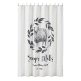 Farmstead Black Sheep Shower Curtain-Lange General Store