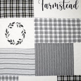 Farmstead Black Stenciled Throw-Lange General Store