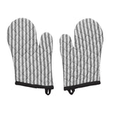 Farmstead Black Ticking Stripe Oven Mitt Set of 2-Lange General Store