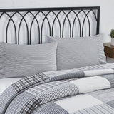 Farmstead Black Ticking Stripe Pillow Cases - Lange General Store