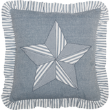 Sawyer Mill Blue Barn Star Pillow-Lange General Store