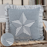 Farmstead Blue Barn Star Pillow-Lange General Store
