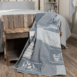 Sawyer Mill Blue Farm Animal Throw-Lange General Store