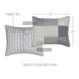 Farmstead Blue Sham