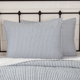 Farmstead Blue Ticking Stripe Sham - Lange General Store