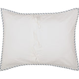 Farmstead Blue Ticking Stripe Sham-Lange General Store