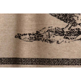Farmstead Charcoal Chicken Valance