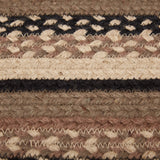 Farmstead Charcoal Collection Braided Rugs - Oval-Lange General Store