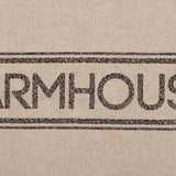 Farmstead Charcoal Cotton Farmhouse Placemats Set of 6-Lange General Store