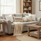 Farmstead Charcoal Farmhouse Pillow-Lange General Store