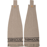 Sawyer Mill Charcoal Kitchen Towels - Farmhouse-Lange General Store