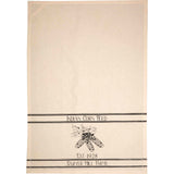 Farmstead Charcoal Kitchen Towel - Plow and Corn-Lange General Store