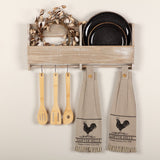 Sawyer Mill Charcoal Kitchen Towels - Poultry-Lange General Store