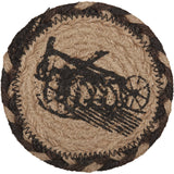 Sawyer Mill Charcoal Plow Coasters-Lange General Store