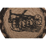 Sawyer Mill Charcoal Plow Coasters-Lange General Store