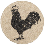 Sawyer Mill Charcoal Poultry Coasters-Lange General Store