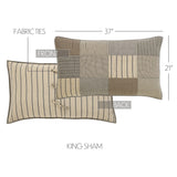 Farmstead Charcoal Sham