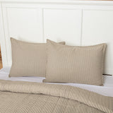 Sawyer Mill Charcoal Ticking Stripe Sham-Lange General Store