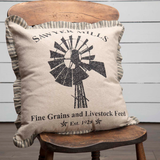 Sawyer Mill Windmill Pillow-Lange General Store