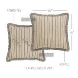 Farmstead Fabric Euro Sham