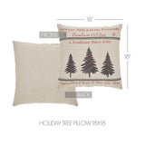 Farmstead Holiday Tree Pillow-Lange General Store