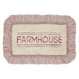 Farmstead Red Bath Mat-Lange General Store