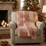 Farmstead Red Block Throw-Lange General Store