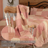 Farmstead Red Block Throw-Lange General Store