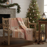 Farmstead Red Farm Animal Throw-Lange General Store