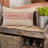 Sawyer Mill Red Farmhouse Pillow-Lange General Store