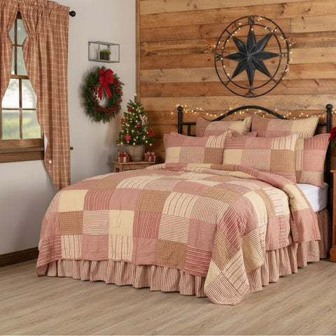 Farmstead Red Quilt-Lange General Store