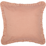 Sawyer Mill Red Ticking Stripe Fabric Euro Sham-Lange General Store