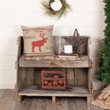 Farmstead Reindeer Pillow-Lange General Store