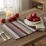 Farmhouse Holiday Chindi Placemats-Lange General Store