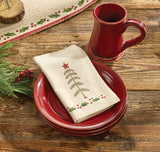 Feather Tree & Holly Napkins-Lange General Store