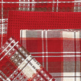 Fireside Plaid Dish Towel and Cloth Set-Lange General Store