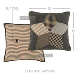 Five Point Star Pillow-Lange General Store
