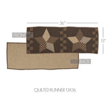 Five Point Star Table Runners-Lange General Store