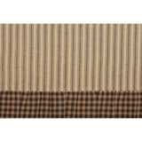 Five Point Star Ticking Stripe Euro Sham