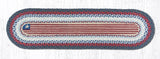 Flag Braided Table Runner-Lange General Store