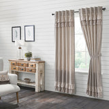 Fleurette Long Panel Curtains-Lange General Store