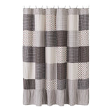 Fleurette Patchwork Shower Curtain-Lange General Store