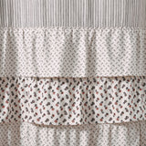 Fleurette Ruffled Shower Curtain-Lange General Store