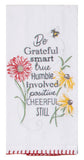 Floral Buzz Flour Sack Towel-Lange General Store
