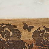 Floral Cutting Board with Spreader-Lange General Store