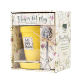 Flower Pot Mug Yellow - Hello Sunshine-Lange General Store